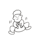 白ぽちゃ福くん（個別スタンプ：3）