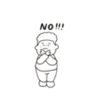 白ぽちゃ福くん（個別スタンプ：15）