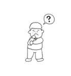 白ぽちゃ福くん（個別スタンプ：18）