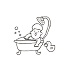 白ぽちゃ福くん（個別スタンプ：25）