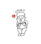 白ぽちゃ福くん（個別スタンプ：34）