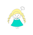 ゲーマー女子向け☆ツインドリルちゃん（個別スタンプ：4）