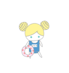 ゲーマー女子向け☆ツインドリルちゃん（個別スタンプ：34）