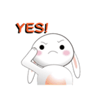 Ling's Snow Rabbits-4（個別スタンプ：2）