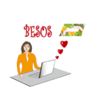 Thought in love（個別スタンプ：19）