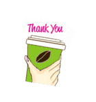 Coffee Cup CheerUp（個別スタンプ：5）