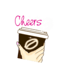 Coffee Cup CheerUp（個別スタンプ：9）