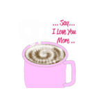 Coffee Cup CheerUp（個別スタンプ：18）