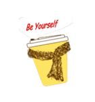 Coffee Cup CheerUp（個別スタンプ：24）