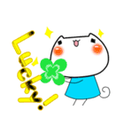 猫な小あじ＊4(English)（個別スタンプ：7）