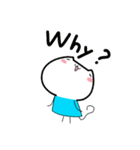 猫な小あじ＊4(English)（個別スタンプ：17）