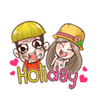 Nail ＆ Sompong on Travel（個別スタンプ：1）