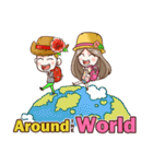 Nail ＆ Sompong on Travel（個別スタンプ：33）