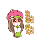 Nail : Sassy girl（個別スタンプ：15）
