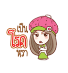 Nail : Sassy girl（個別スタンプ：17）