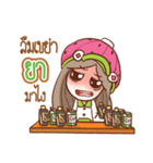 Nail : Sassy girl（個別スタンプ：18）