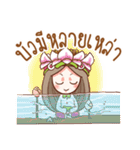 Nail : Sassy girl（個別スタンプ：24）