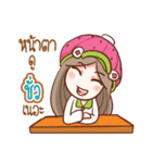 Nail : Sassy girl（個別スタンプ：26）