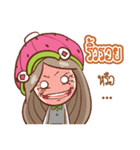 Nail : Sassy girl（個別スタンプ：29）