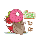 Nail : Sassy girl（個別スタンプ：35）