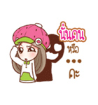 Nail : Sassy girl（個別スタンプ：39）