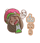 Nail : Sassy girl（個別スタンプ：40）