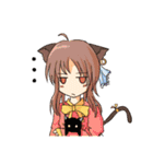 Black Cat Game charges Life 2nd（個別スタンプ：1）