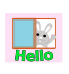 "Rabbit Bigeye" 555（個別スタンプ：7）