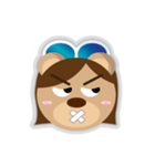 FN THE CHIC BEAR！（個別スタンプ：34）