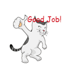 A cute cat, Ron（個別スタンプ：7）