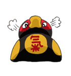 Red face duck（個別スタンプ：7）