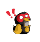 Red face duck（個別スタンプ：10）