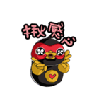 Red face duck（個別スタンプ：12）