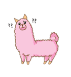 Play with cute Alpaca ！！（個別スタンプ：3）