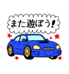 Life with cars (blue＆yellow)（個別スタンプ：22）