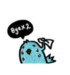 Fury Odd Blue Bird - 2（個別スタンプ：15）