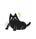 黒ねこのおはぎと仲間たち（個別スタンプ：19）
