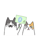 黒ねこのおはぎと仲間たち（個別スタンプ：22）
