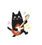黒ねこのおはぎと仲間たち（個別スタンプ：28）