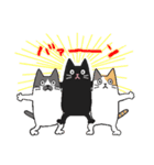 黒ねこのおはぎと仲間たち（個別スタンプ：40）