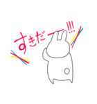 なまえのないうさぎ～光と闇～（個別スタンプ：13）