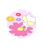 むひょうじょうネコ ゆめかわver.（個別スタンプ：30）