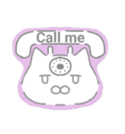 むひょうじょうネコ ゆめかわver.（個別スタンプ：31）