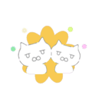 むひょうじょうネコ ゆめかわver.（個別スタンプ：38）