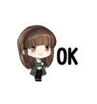 Miss.Grass is cute（個別スタンプ：3）