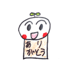 つぼの中のシロ君（個別スタンプ：3）