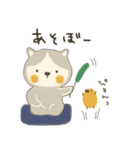 ネコのむーちゃんとピヨコ（個別スタンプ：5）
