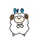 ゆるひつじさんの日常（個別スタンプ：14）