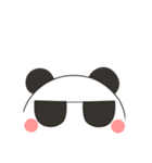 glasses zoo--panda（個別スタンプ：4）