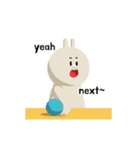 [Animation] frivolous rabbit（個別スタンプ：14）